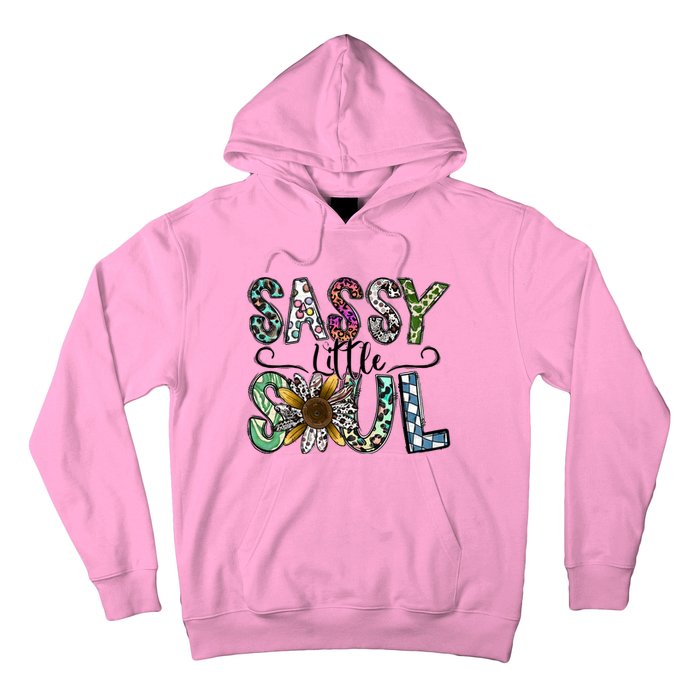 Sassy Little Soul Funny Floral Leopard Hoodie