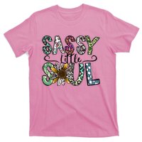 Sassy Little Soul Funny Floral Leopard T-Shirt