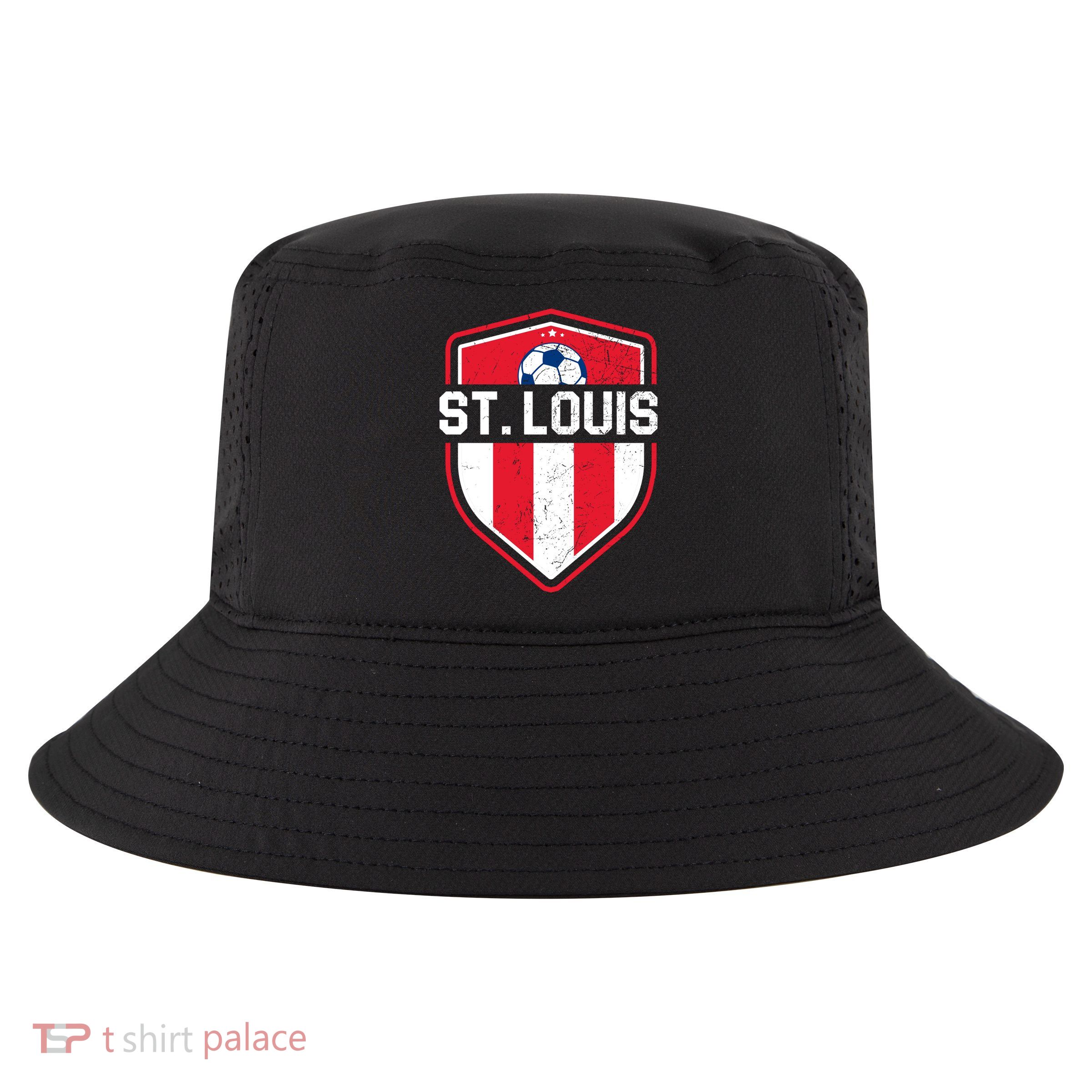 St Louis Soccer Vintage Cool Comfort Performance Bucket Hat