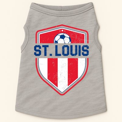 St Louis Soccer Vintage Doggie Tank