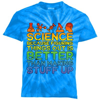 Science Lover Science Student Chemistry Funny Science  Kids Tie-Dye T-Shirt