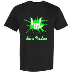 Share Love Garment-Dyed Heavyweight T-Shirt