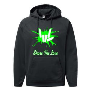 Share Love Performance Fleece Hoodie