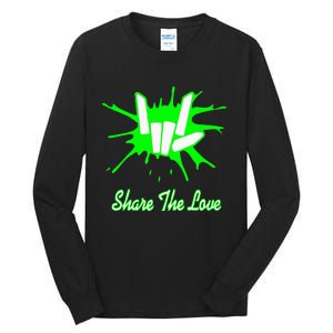 Share Love Tall Long Sleeve T-Shirt