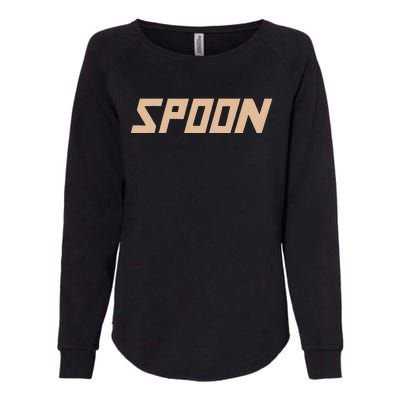 Spoon Logo Womens California Wash Sweatshirt