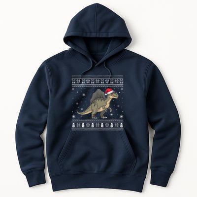 Spinosaurus Lovers Santa Ugly Xmas Sweater Hoodie