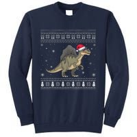 Spinosaurus Lovers Santa Ugly Xmas Sweater Tall Sweatshirt