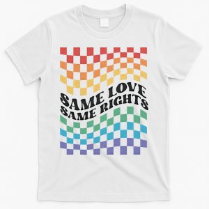 Same Love Same Rights Pride Month Love Is Love LGBTQ LGBT T-Shirt