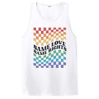 Same Love Same Rights Pride Month Love Is Love LGBTQ LGBT PosiCharge Competitor Tank