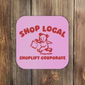 Shop Local Coaster