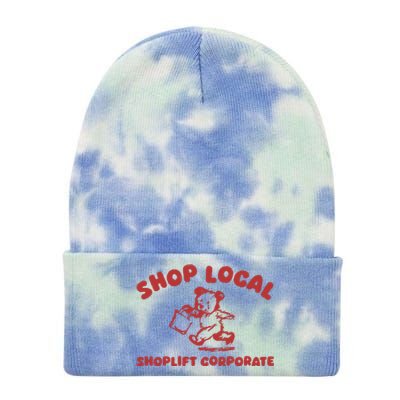 Shop Local Tie Dye 12in Knit Beanie