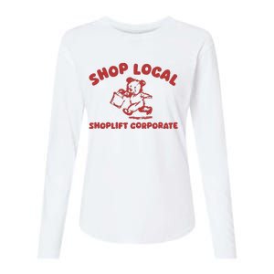 Shop Local Womens Cotton Relaxed Long Sleeve T-Shirt