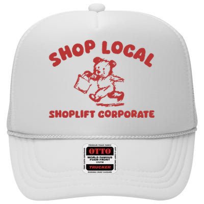 Shop Local High Crown Mesh Back Trucker Hat