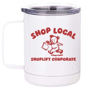 Shop Local 12 oz Stainless Steel Tumbler Cup