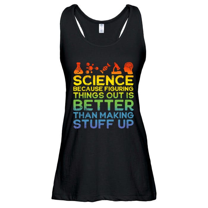 Science Lover Science Student Chemistry Funny Science Ladies Essential Flowy Tank