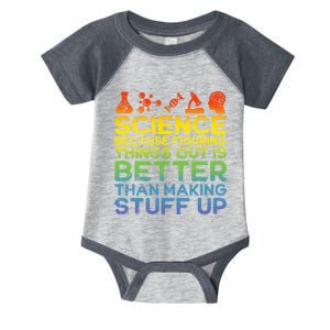 Science Lover Science Student Chemistry Funny Science Infant Baby Jersey Bodysuit