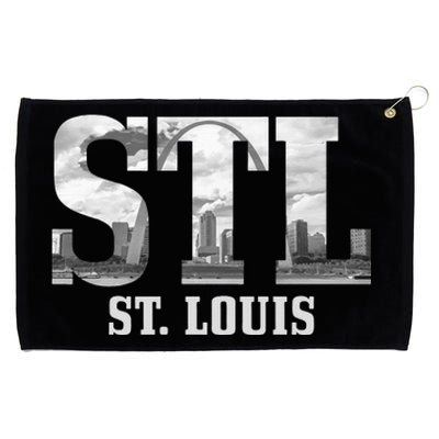 St. Louis STL Skyline Pride Missouri Vintage Grommeted Golf Towel