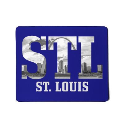 St. Louis STL Skyline Pride Missouri Vintage Mousepad