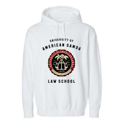 Samoa Law School Garment-Dyed Fleece Hoodie