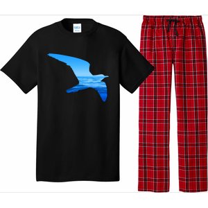 Seagull Lovers Silhouette Earth Day And Ocean Week Gift Pajama Set