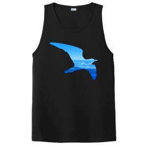 Seagull Lovers Silhouette Earth Day And Ocean Week Gift PosiCharge Competitor Tank