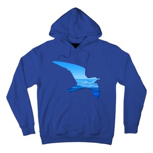 Seagull Lovers Silhouette Earth Day And Ocean Week Gift Hoodie