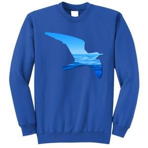 Seagull Lovers Silhouette Earth Day And Ocean Week Gift Sweatshirt