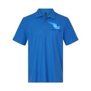 Seagull Lovers Silhouette Earth Day And Ocean Week Gift Softstyle Adult Sport Polo