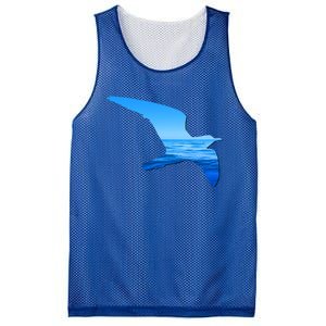 Seagull Lovers Silhouette Earth Day And Ocean Week Gift Mesh Reversible Basketball Jersey Tank