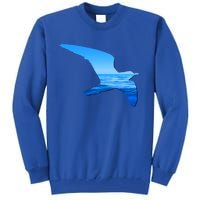 Seagull Lovers Silhouette Earth Day And Ocean Week Gift Tall Sweatshirt