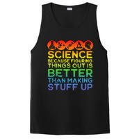 Science Lover Science Teacher Science Is Real Science PosiCharge Competitor Tank