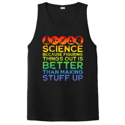 Science Lover Science Teacher Science Is Real Science PosiCharge Competitor Tank