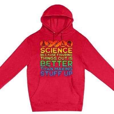 Science Lover Science Teacher Science Is Real Science Premium Pullover Hoodie