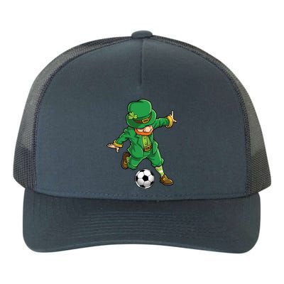 Soccer Leprechaun St Patricks Day Sports Cool Gift Yupoong Adult 5-Panel Trucker Hat