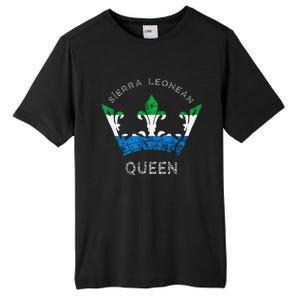 Sierra Leone Sierra Leonean Queen Crown Leonean Pride Tall Fusion ChromaSoft Performance T-Shirt