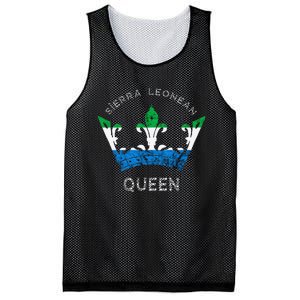 Sierra Leone Sierra Leonean Queen Crown Leonean Pride Mesh Reversible Basketball Jersey Tank