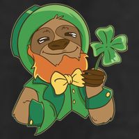 Sloth Leprechaun Cool Comfort Performance Bucket Hat