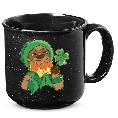 Sloth Leprechaun 15oz Campfire Ceramic Mug