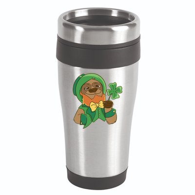 Sloth Leprechaun 16oz Travel Tumbler