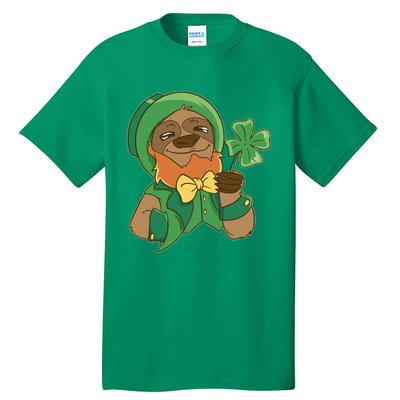 Sloth Leprechaun Tall T-Shirt