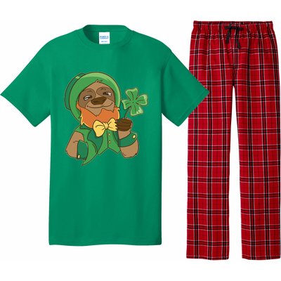 Sloth Leprechaun Pajama Set