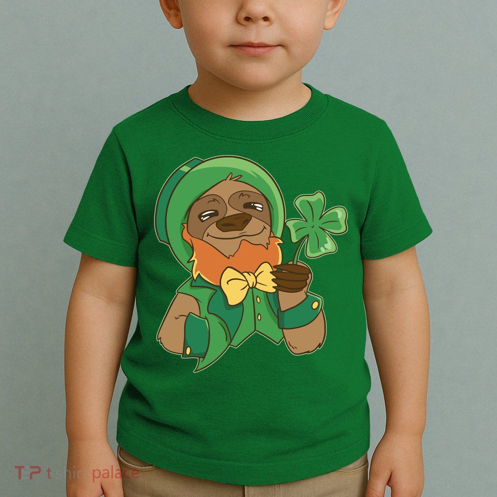Sloth Leprechaun Toddler T-Shirt