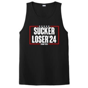 Sucker Loser Trump Biden Debate 2024 PosiCharge Competitor Tank