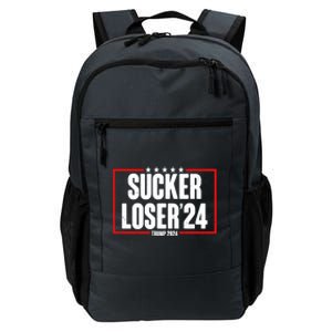 Sucker Loser Trump Biden Debate 2024 Daily Commute Backpack