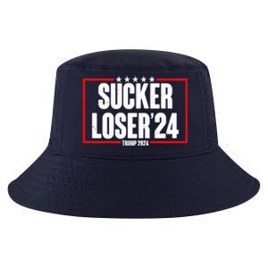 Sucker Loser Trump Biden Debate 2024 Cool Comfort Performance Bucket Hat