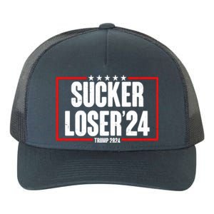 Sucker Loser Trump Biden Debate 2024 Yupoong Adult 5-Panel Trucker Hat