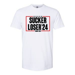 Sucker Loser Trump Biden Debate 2024 Softstyle® CVC T-Shirt