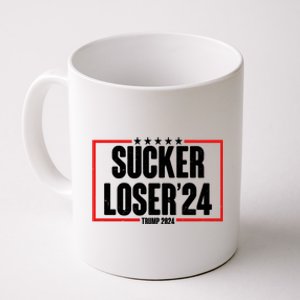 Sucker Loser Trump Biden Debate 2024 Coffee Mug