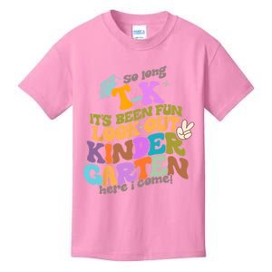 So Long Transitional Kindergarten Grad Look Out Kindergarten Kids T-Shirt