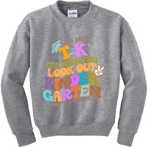 So Long Transitional Kindergarten Grad Look Out Kindergarten Kids Sweatshirt